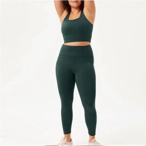 girlfriend collective green leggings